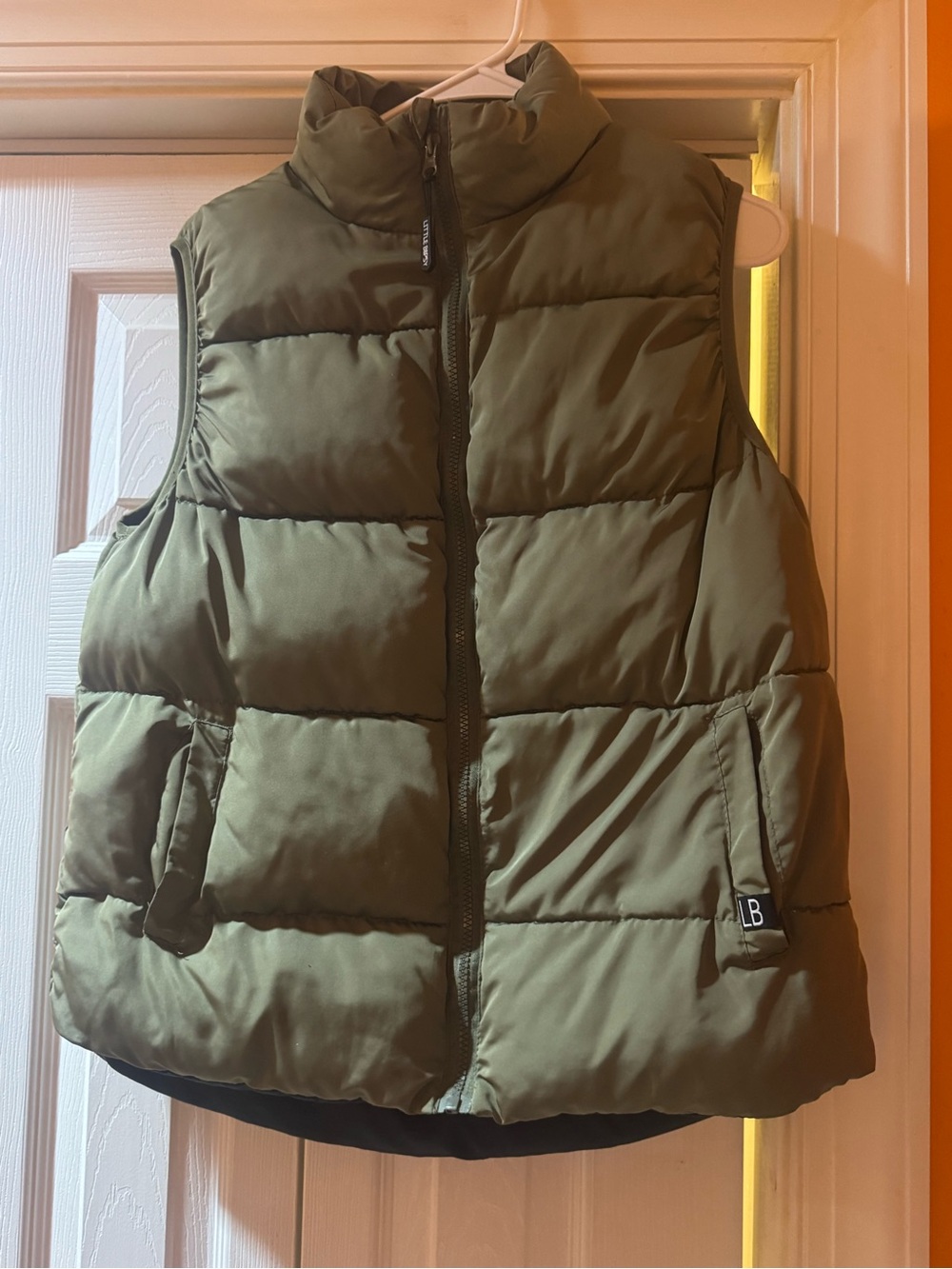 Little Bipsy Olive Green Puffer Vest